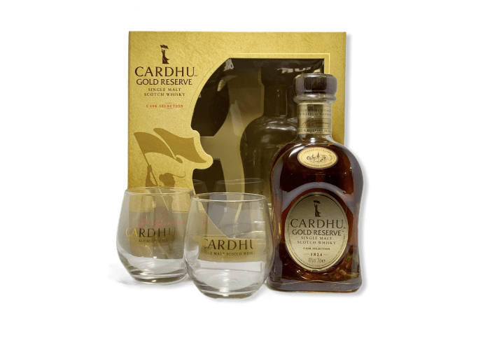 Cardhu Gold Reserve Cask Selection + 2 Glass