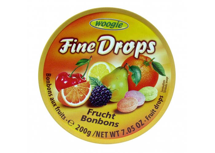 Woogie Fine Drops Frucht Bonbons