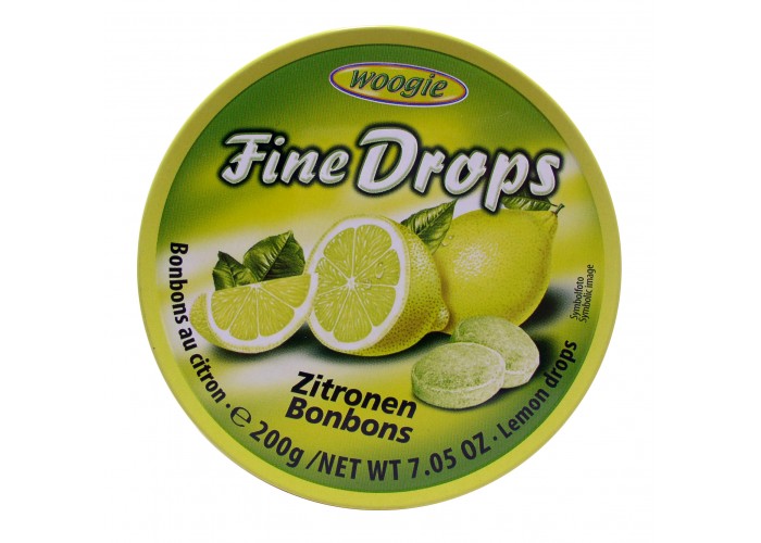 Woogie Fine Drops Zitronen Bonbons