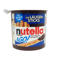 Nutella &amp; GO! Nuss Nugat Creme mit Laugen Sticks
