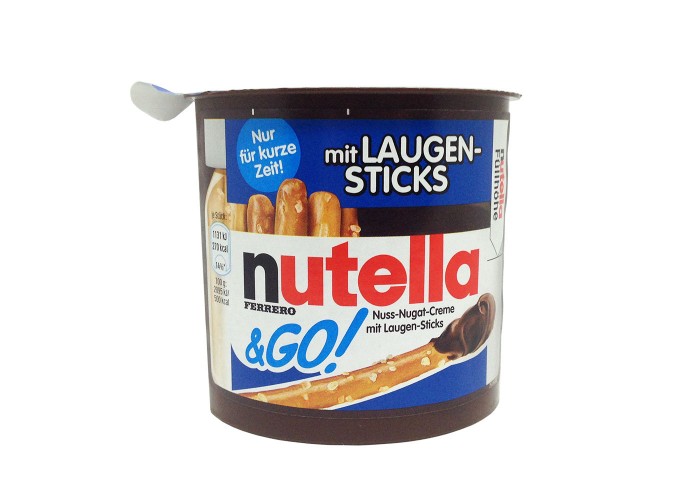 Nutella & GO! Nuss Nugat Creme mit Laugen Sticks