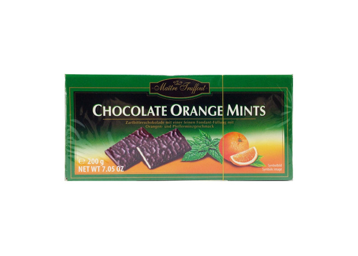 Maitre Truffout Chocolate Orange Mints