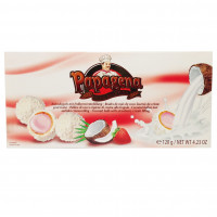 Конфеты Papagena кокос+клубника 120g
