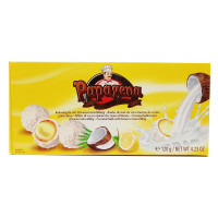 Цукерки Papagena кокос+лимон 120g