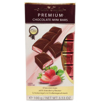 Шоколад Maitre Truffout Mini Bars клубника