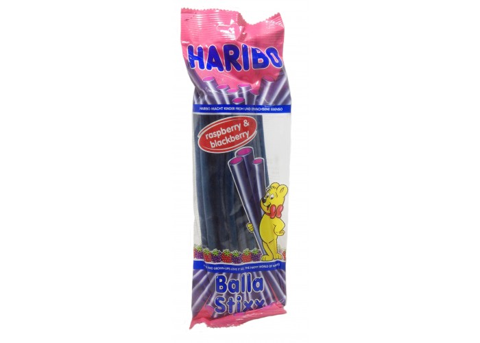 Haribo raspberry & blackberry Balla Stixx