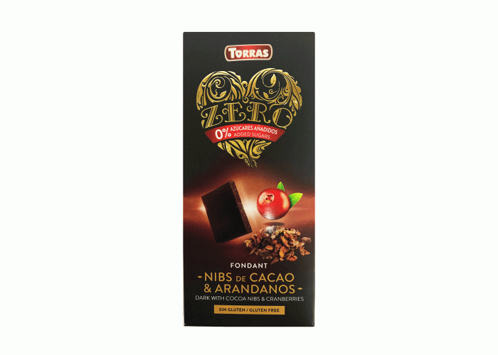 Torras Nibs de cacao & Arandanos