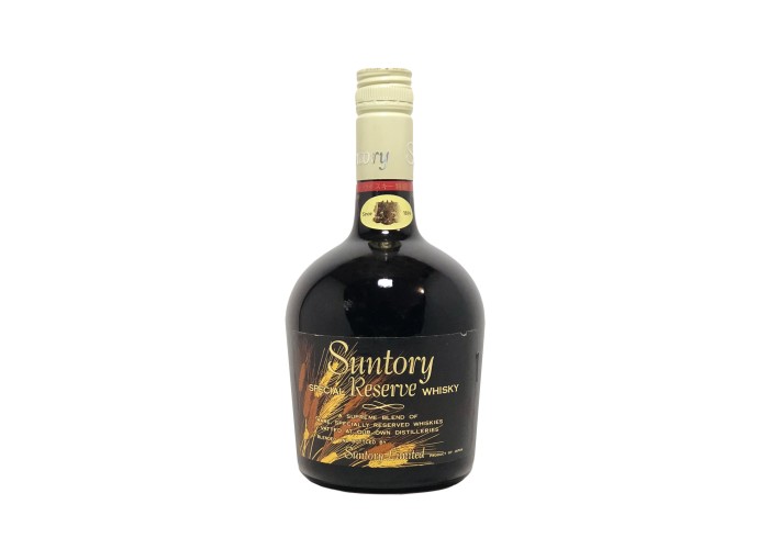 Suntory special Reserve whisky