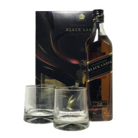 Black Label 12Yo + 2 склянки