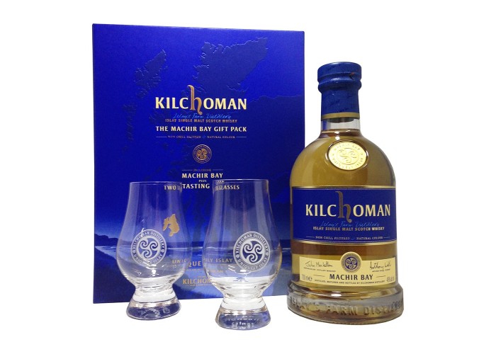 Kilchoman Machir Bay + стаканы