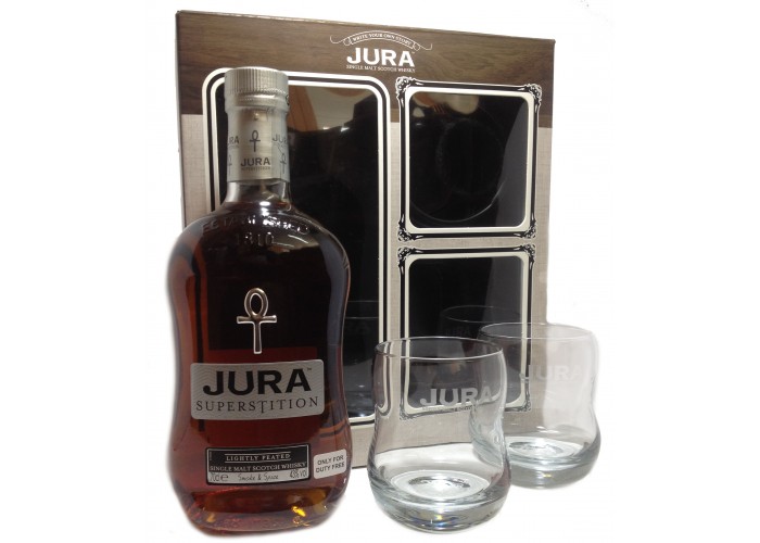 Jura Superstition + 2 glasses