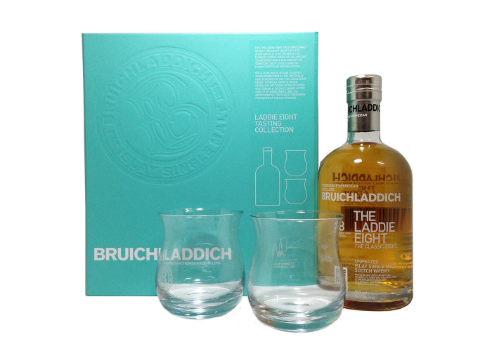 Bruichladdich + 2 стакана