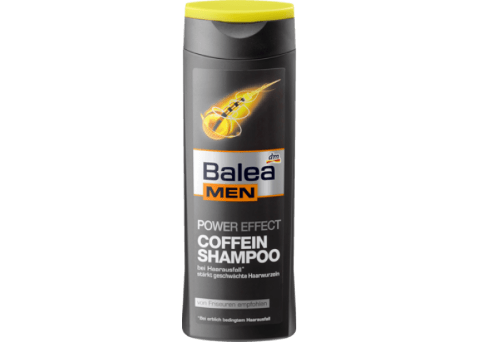 Balea Cofein shampoo Pover efect