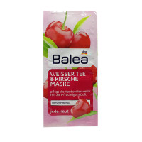 Balea Weisser Tee &amp; Kirsche Maske