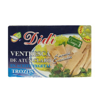 Didi Ventresca de Atun Claro En Aceite Vegetal Trozos