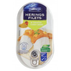 Fjorden's Herings Filters In Tomaten-Curry-Creme
