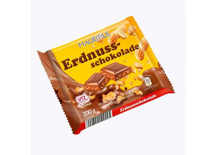 MAURITIUS Erdnuss Schokolade