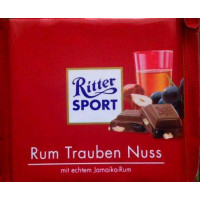 Ritter Sport Rum Trauben Nuss