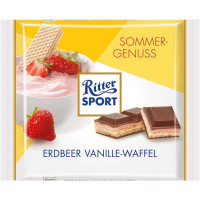 Erdbeer Vanille-Waffel