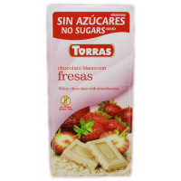 Torras 75g White &amp; Strawberries