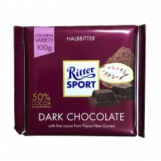 Ritter Sport Dark Chocolate Halbbitter 50%