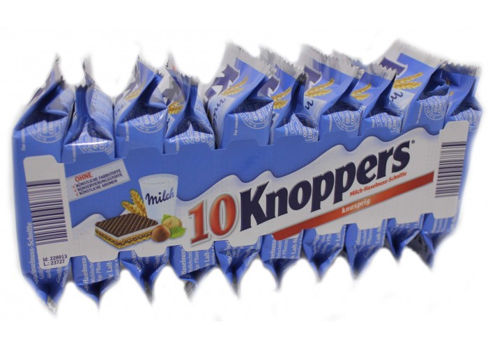 10 Knoppers Milch