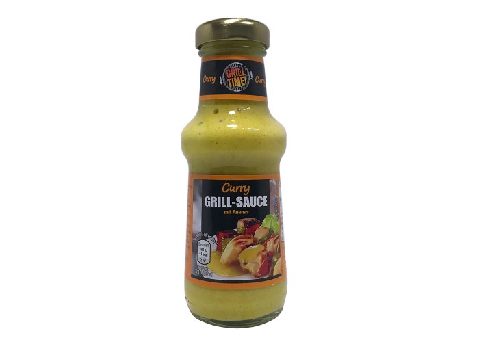 Grill Time Curry Grill Sauce mit Ananas