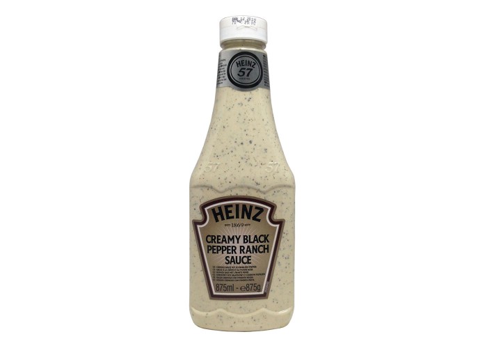 Heinz Creamy Black Pepper Ranch Sauce
