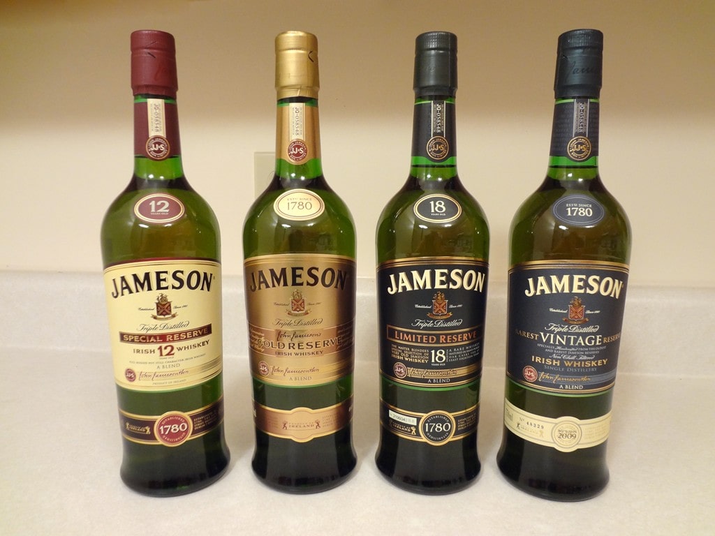 Виды виски Jameson